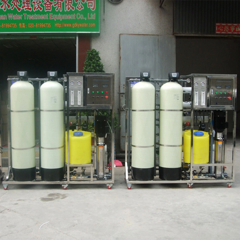 1000L/H Salty Brackish Water Reverse Osmosis Water Treatment TDS 2000ppm - 20000ppm