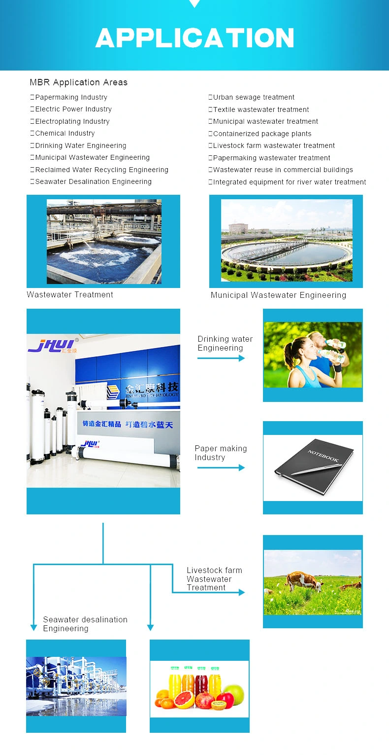 Immersed Mbr Membrane System for Food and Beverage Wastewater Treatment