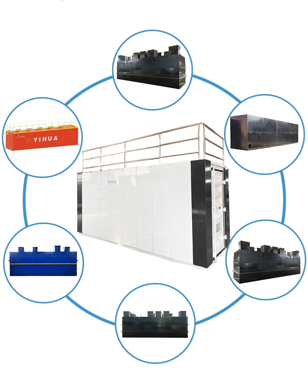 Integrated Component Mbr Sewage Treatment for Daily Domestic Wastewater Treatment